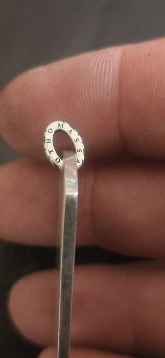 Lant si pandant plăcuță Thomas Sabo original argint