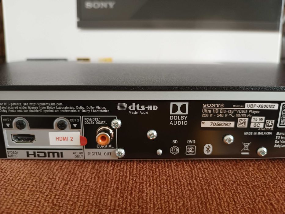 Sony Blu-ray UBP-X800M2/impecabil