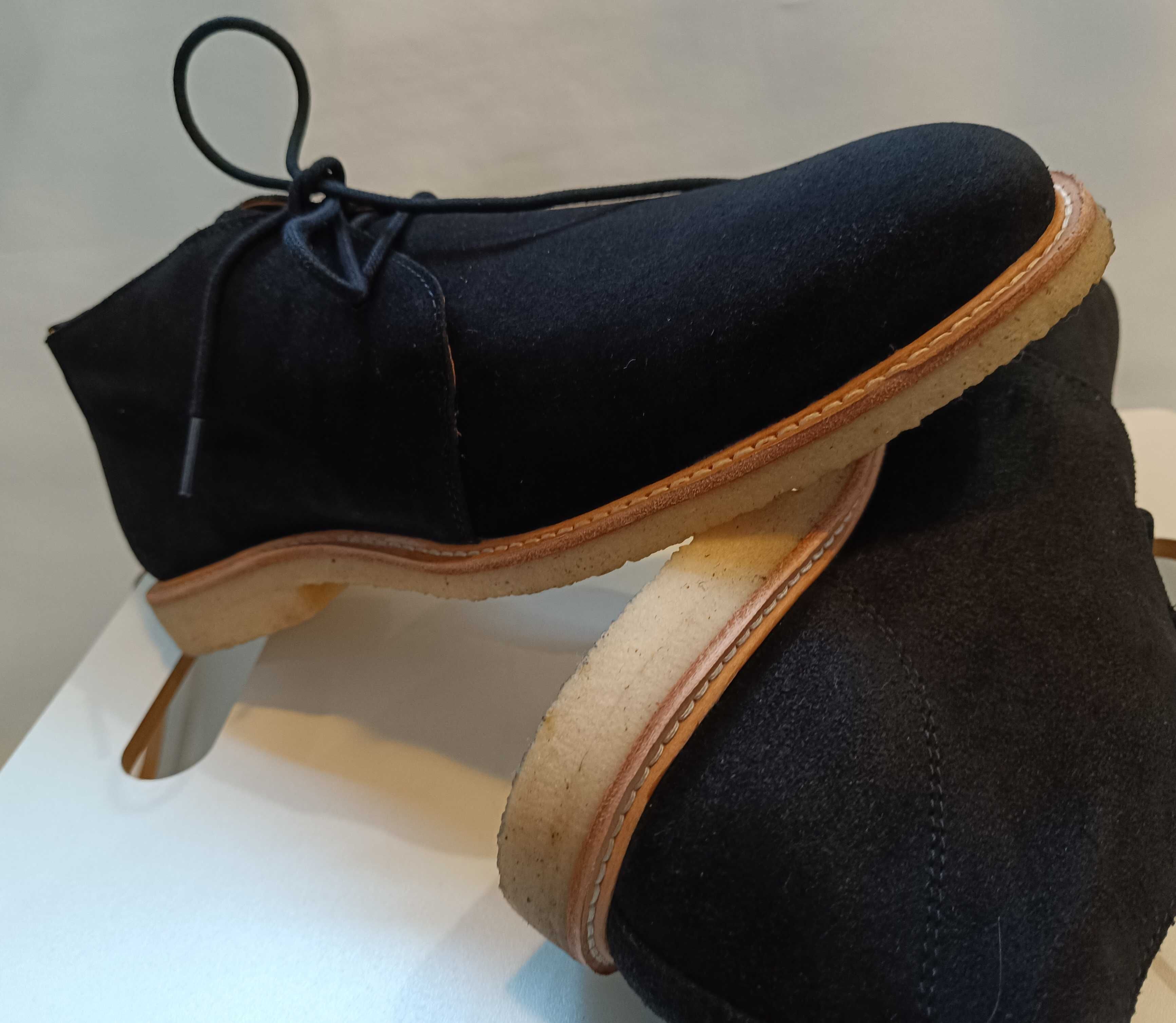 Ghete chukka 45 premium Playboy NOI piele naturala moale