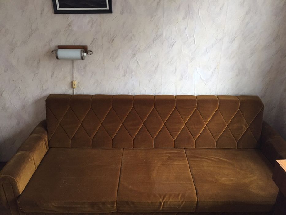 Разгъваем диван в комплект с фотьойл