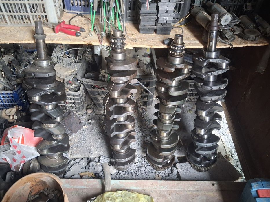 Коленвал шатуны поршня м54 3л