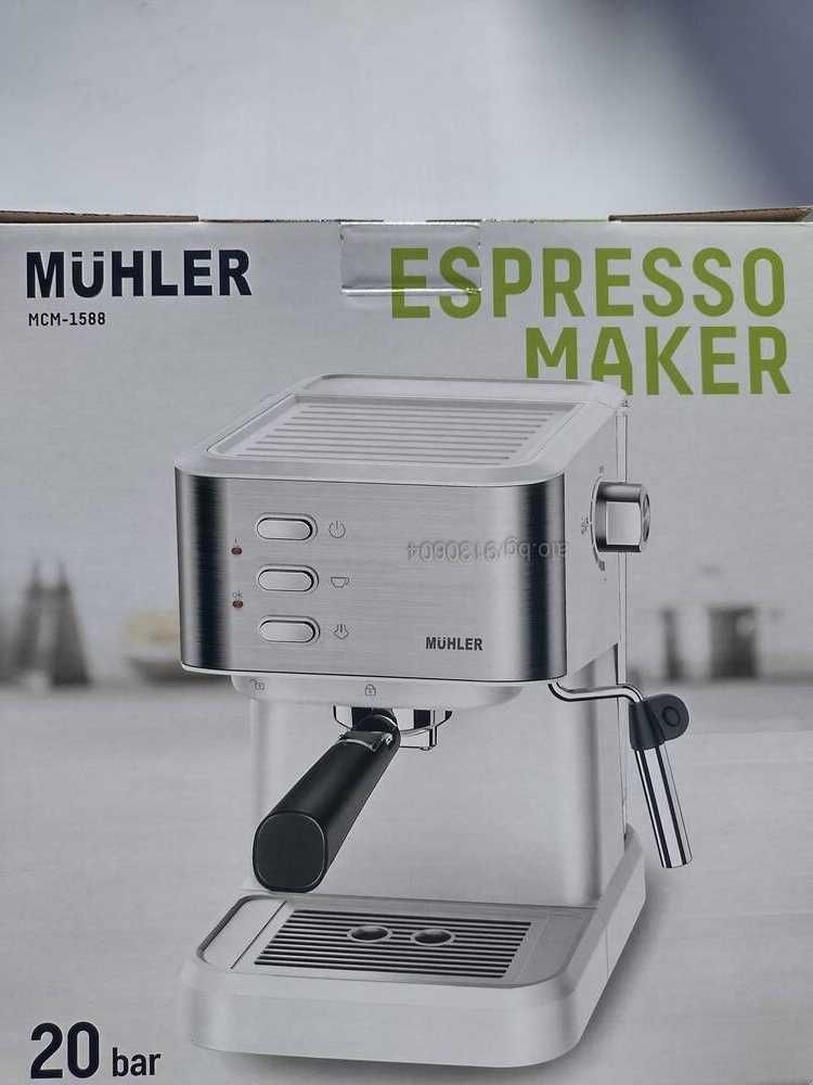 Кафемашина за еспресо Muhler MCM1588 нова с 2 г. гаранция
