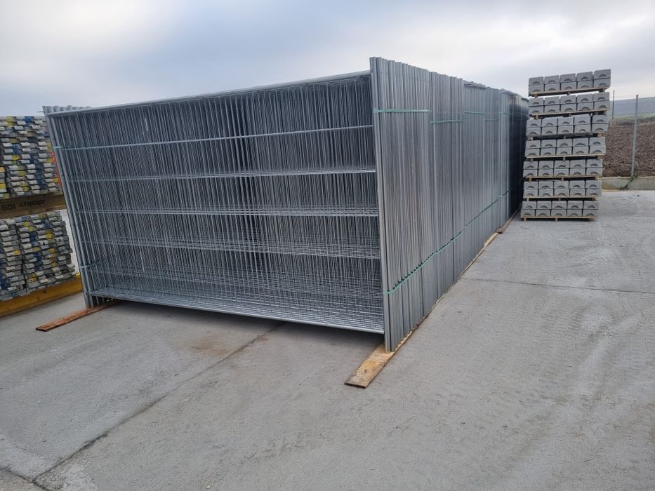 Gard organizare santier, panou organizare