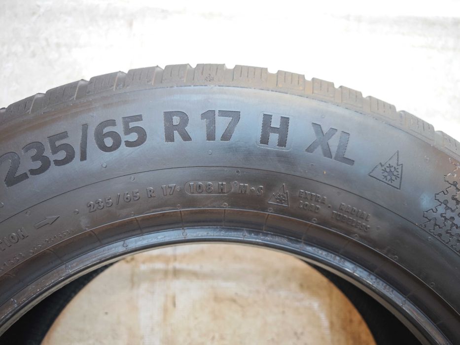 Anvelope 235/65/17 an 2022 iarna M+S CONTINENTAL Winter Contact TS870P