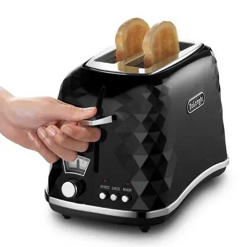 Тостер DeLonghi CTJ 2103 BK Brillante