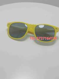 Ochelari De Soare Yellow Unisex Nonpolaroid Cu Livrare Gratuita