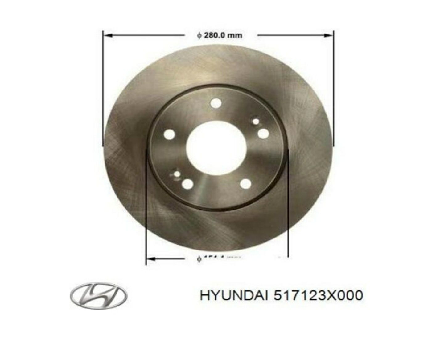 Диски тормозной HYUNDAI/KIA