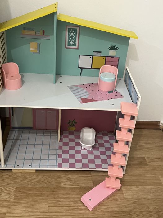 Casă de papuși lemn