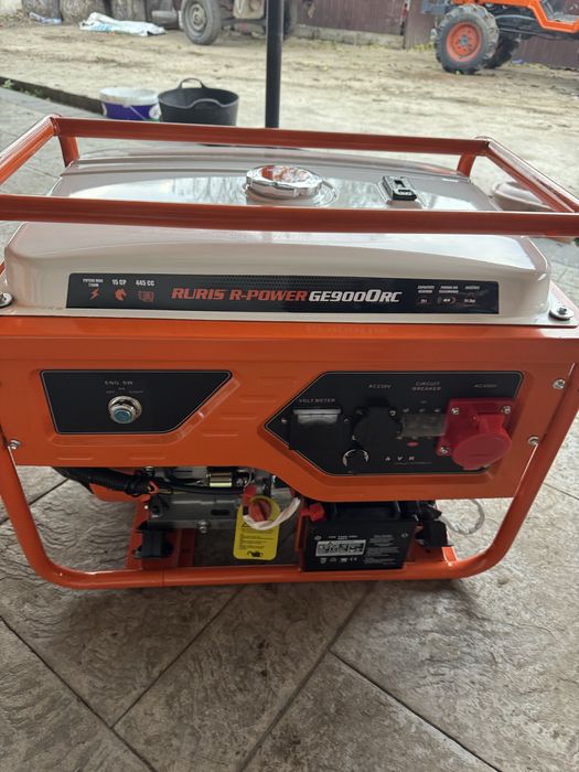 Vand generator curent nou Ruris GE9000RC