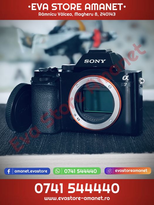 Aparat Foto Mirrorless SONY A7 Alpha 7 E-mount Full Frame CMOS