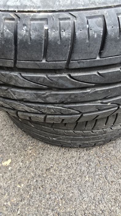 4 Cauciucuri bridgestone vara 235 55 17 de pe vw tiguan