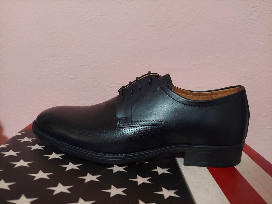 Pantofi piele naturala /  fabricati in Romania