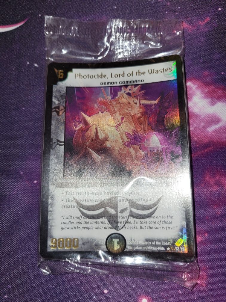 Duel Masters - Photocide Promo Sealed Pack original ENG (10 carti)
