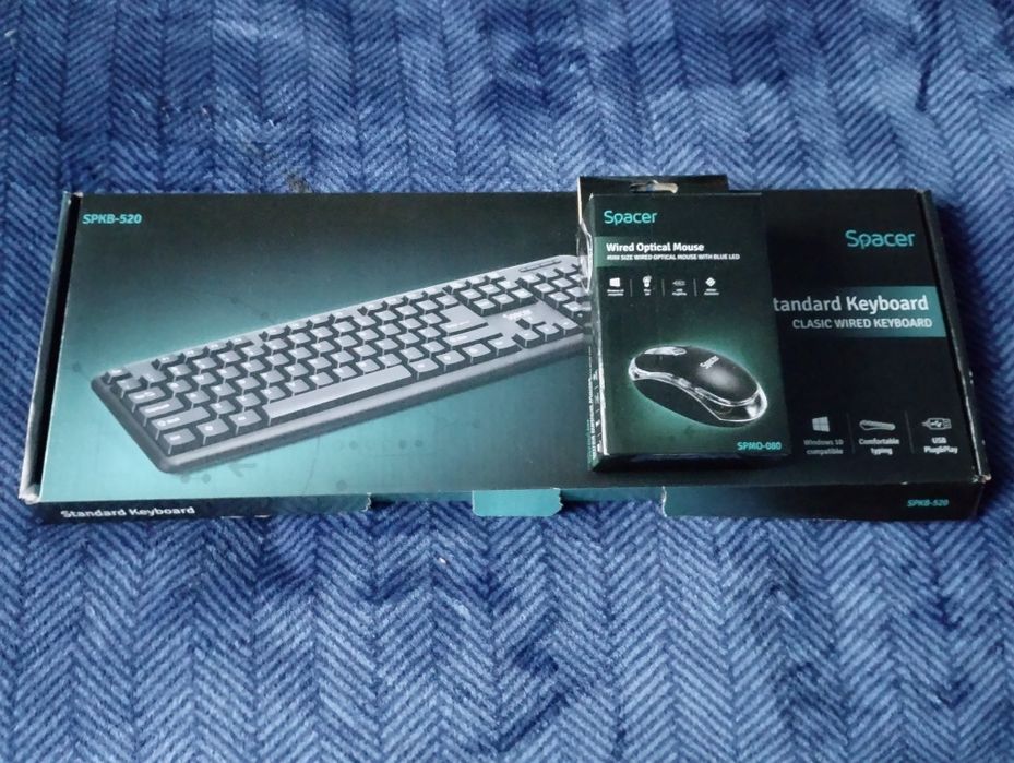 Tastatura Spacer + Mouse Spacer Nefolosite