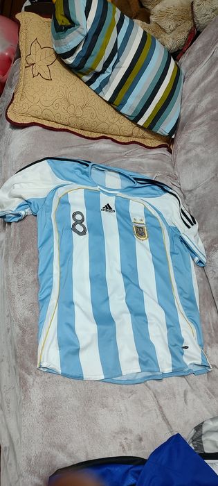 Tricou Argentina 2006-2007 AFA Number  8 Colectie