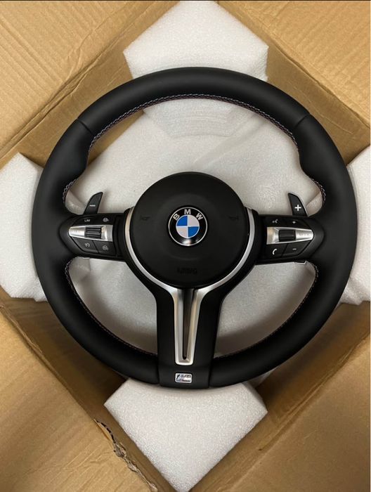 Volan M cu padele BMW seria 1/2/3/4 - X1/X2/X3/X4/X5/X6 - M2/M3/M4/GT