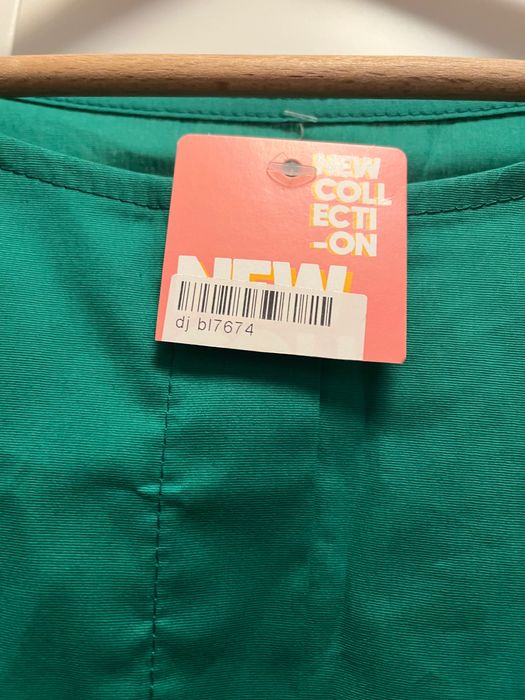 Bluza verde asimetrica, marimea m/l