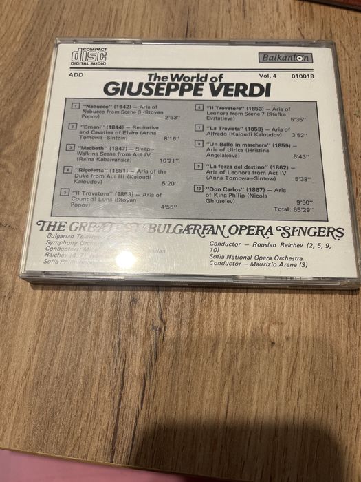 Колекция CD Верди – The World of Giuseppe Verdi