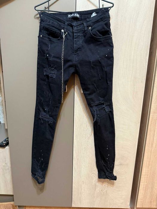 Черни дънки Rowir Jeans. Размер – S