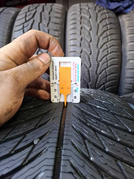 4 Зимни гуми Мишелин Алпин 245/45/19 ДОТ21 (безплатно поставяне)