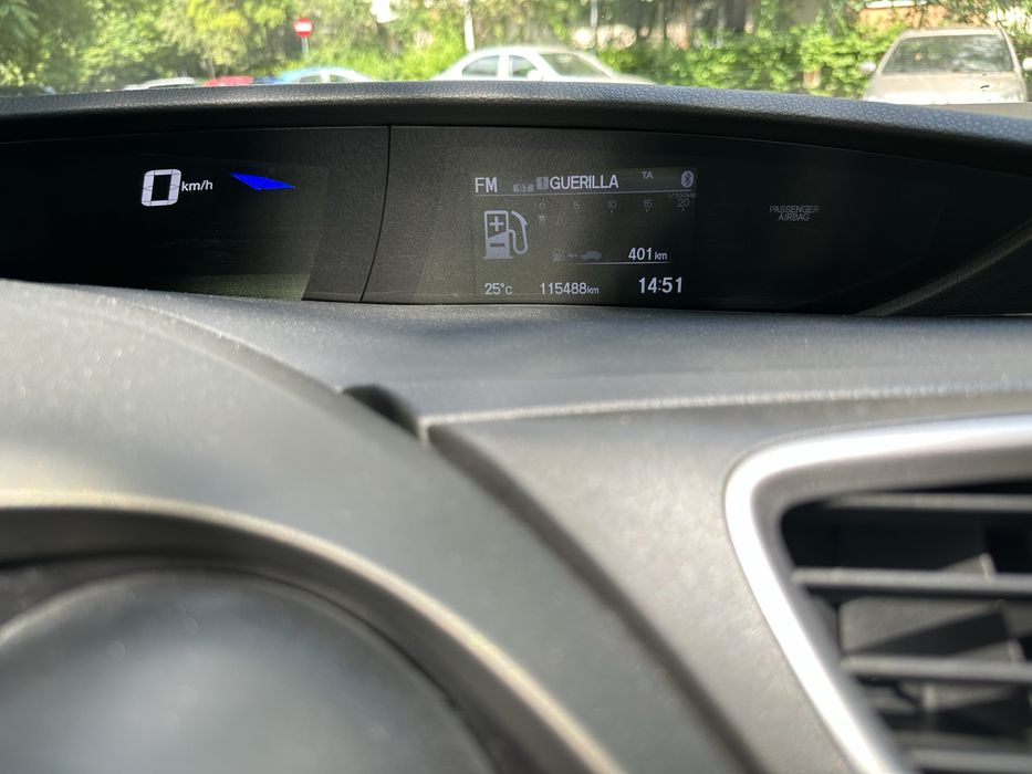 Honda Civic 2015 facelift 1.6 diesel Euro 6