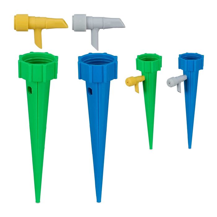 Set de 4 Picuratoare pentru udarea plantelor ventil reglabil 3-15 zile