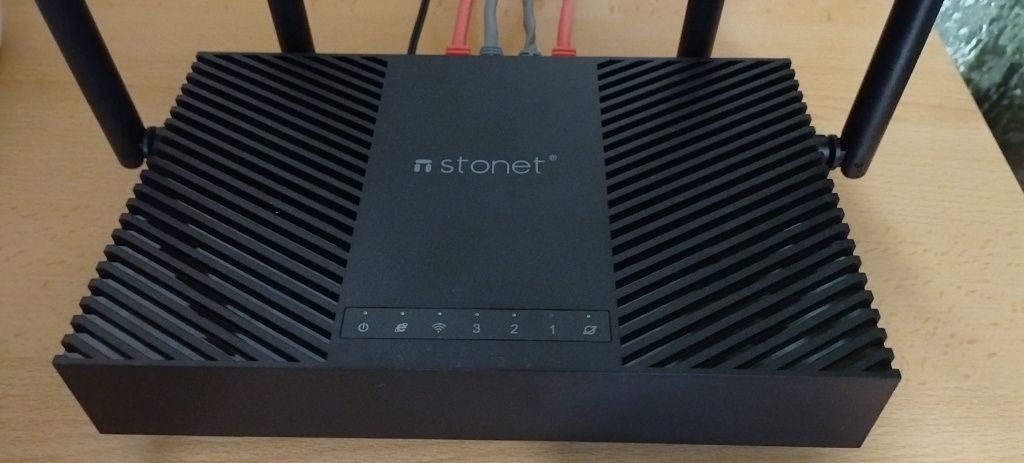 Двубандов гигабитов рутер Netis N6T AX1800, TR069, TR181