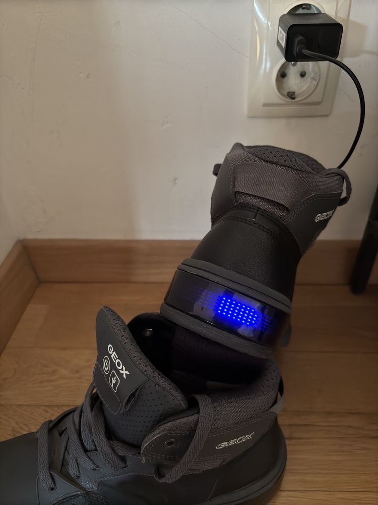 GEOX Basket Montante Garcons J Xled B.A - SYNT+TUMB.SYNT