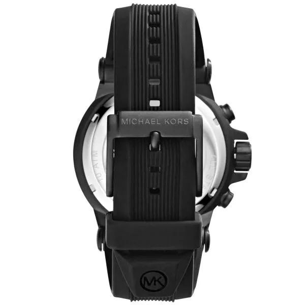 Michael Kors - Ceas, Silicon/Inox, Negru