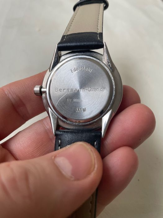 Ceas unisex Bergmann 1957 cu data