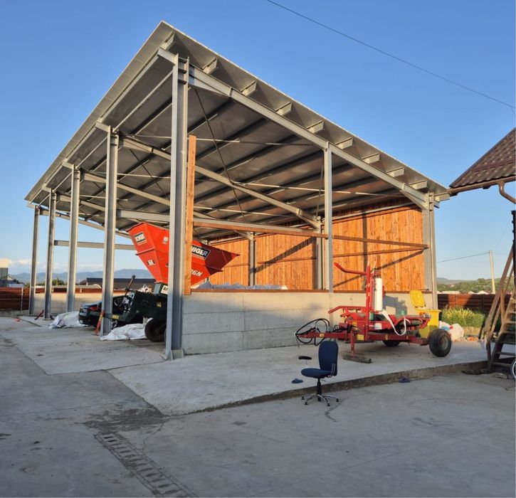Vand structura 20x10x4 din europrofile accept variante cu duba