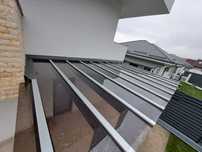 Terasa ,foisor ,pergola. Policarbonat solid . Transparent .