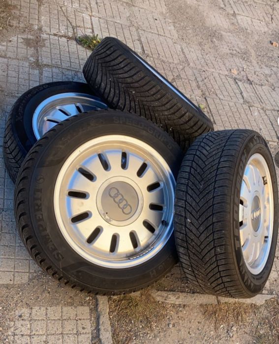 Джанти с зимни гуми 5х112 16