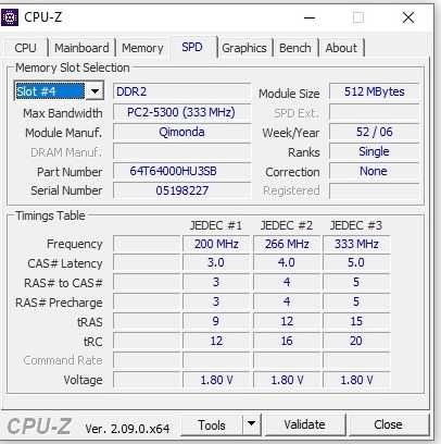 Memorii RAM PC - Qimonda / 512 MB /DDR2/667MHz/PC2-5300