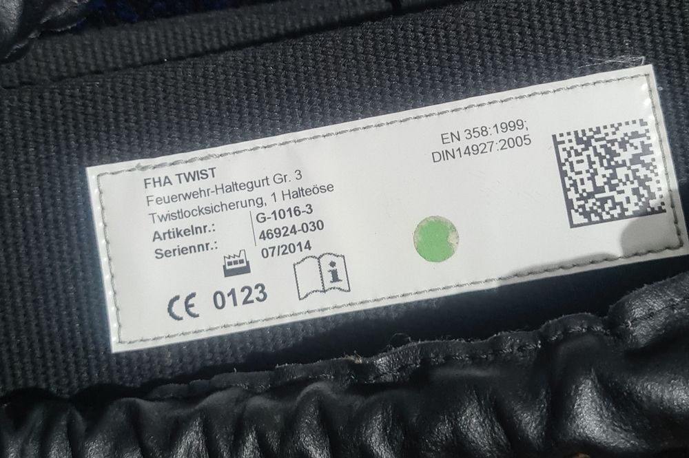 Пожарникарски Колани FHA Twist