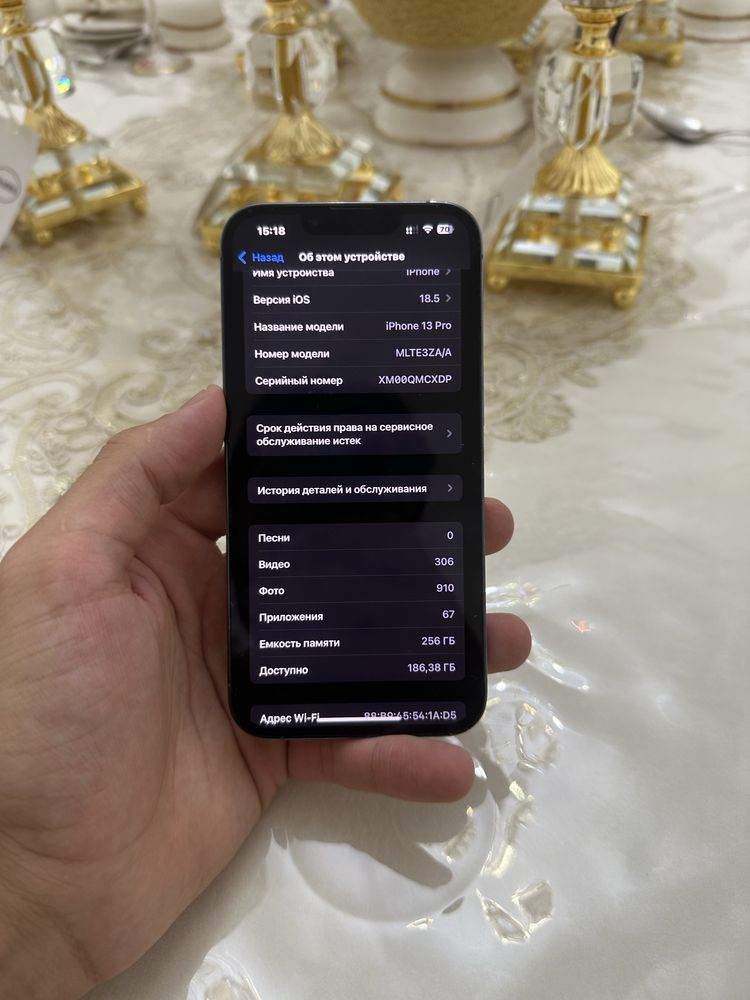 Iphone 13 pro 256 gb ZAA 2 ta sim