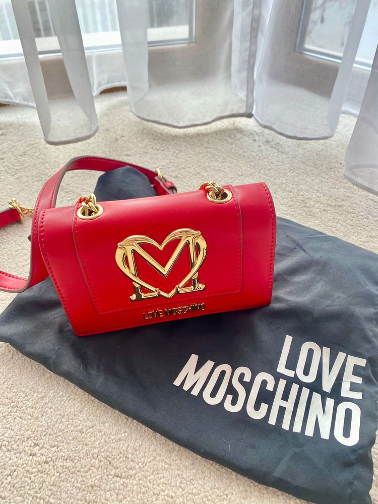 Love Moschino 100% Оригинална Нова Чанта