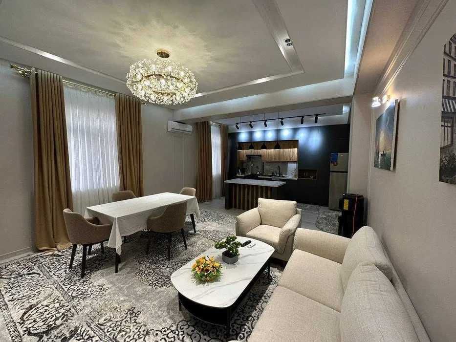 Люкс-квартира в BOBUR ELITE, 110м2, 3-ком, ориетир Туйхона Яккасарай