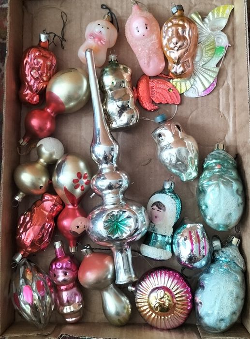 Советские ёлочные игрушки