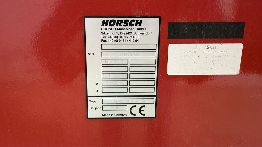 Gruber/Cultivator Horsch Terrano 4.4 GX