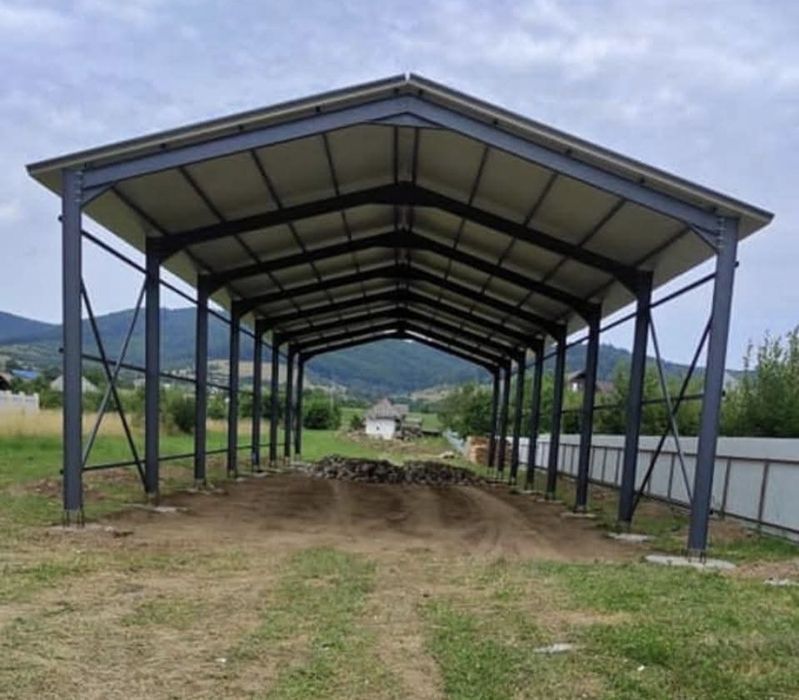 Vand structura metalica din stoc 10x15x4m