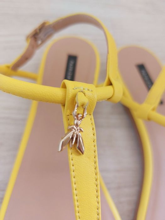 Сандали 39 номер Patrizia Pepe lemonade yellow