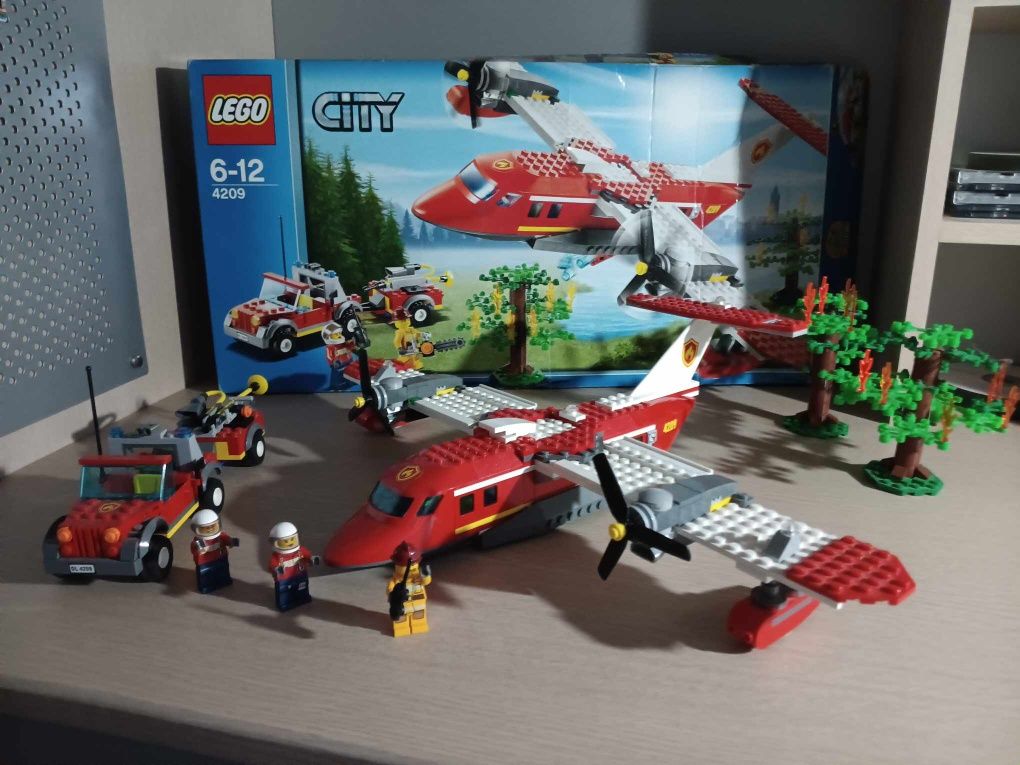 Lego City 4209 Fire Rescue Plane