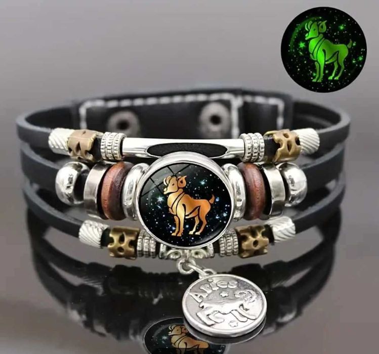 Дамски и мъжки гривни от PU кожа, различни видове,колиета с бухал