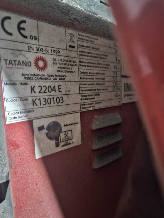 Centrala peleti Tatano Kalorina 2204