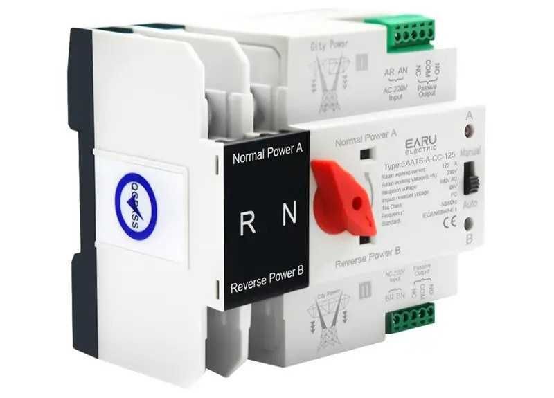 ПРОМО! Монофазен Ум шалтер (АВР) за генератори и фотоволтаични системи