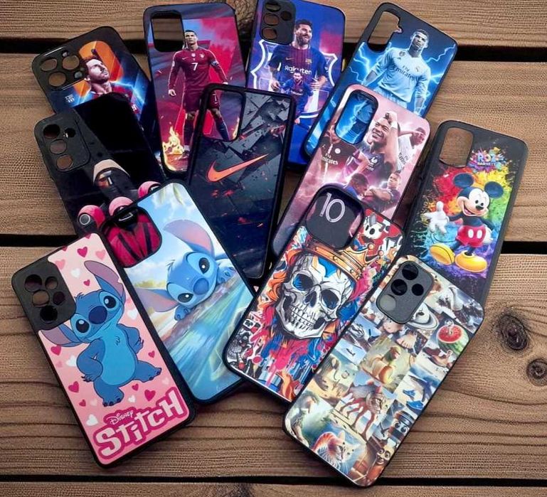 Husa protectie Samsung si iPhone, model Cars 1, folie sticla inclusa!