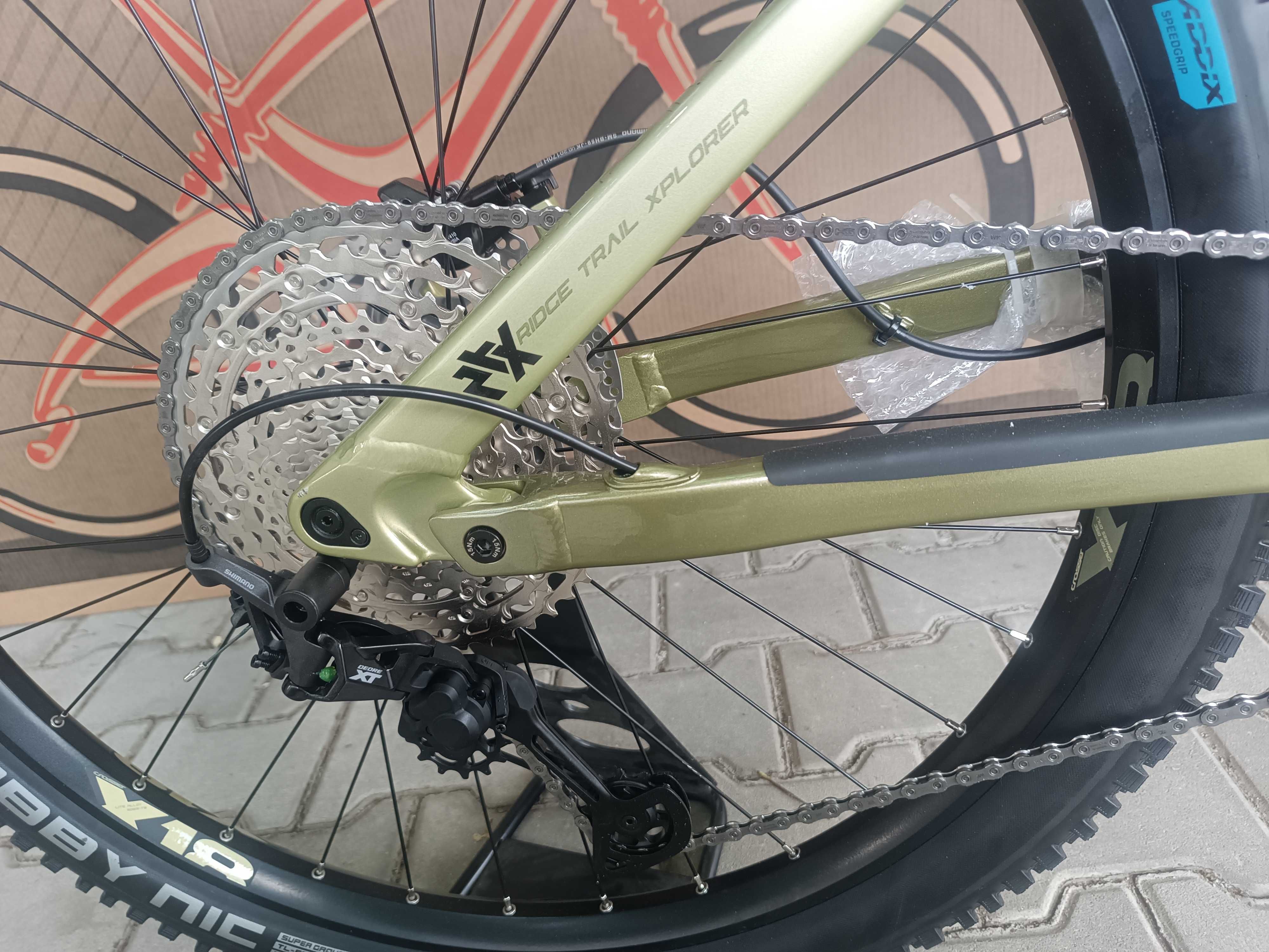 НОВ Велосипед 29" Cross RTX с пълно окачване ("мекица")