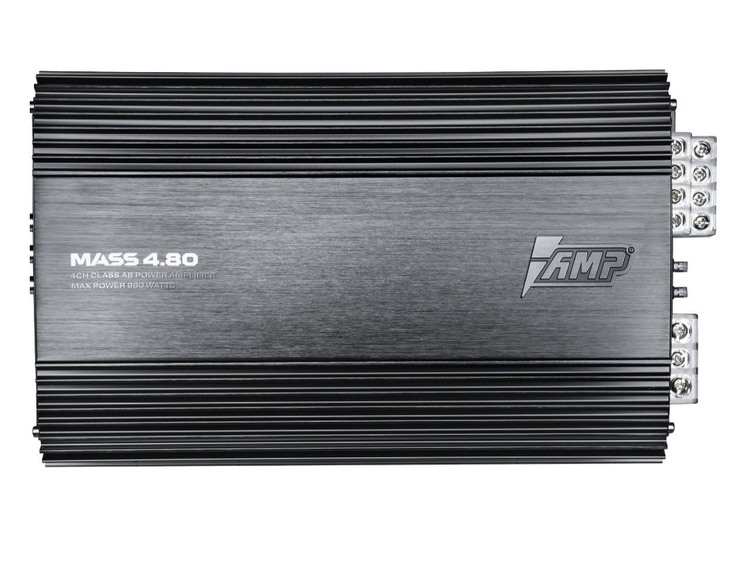 Продам сабвуфер DL Audio и усилитель AMP Mass 4.80