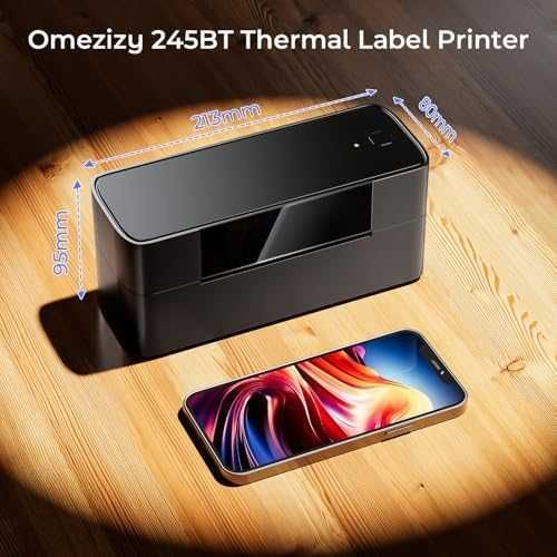 Нов Bluetooth Термален Принтер 4x6 за Етикети Amazon eBay Etsy бизнес